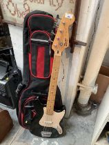 Squier by fender Stratocaster bronco bass s/n ic060603586