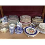 Lot Victorian and later decorated china