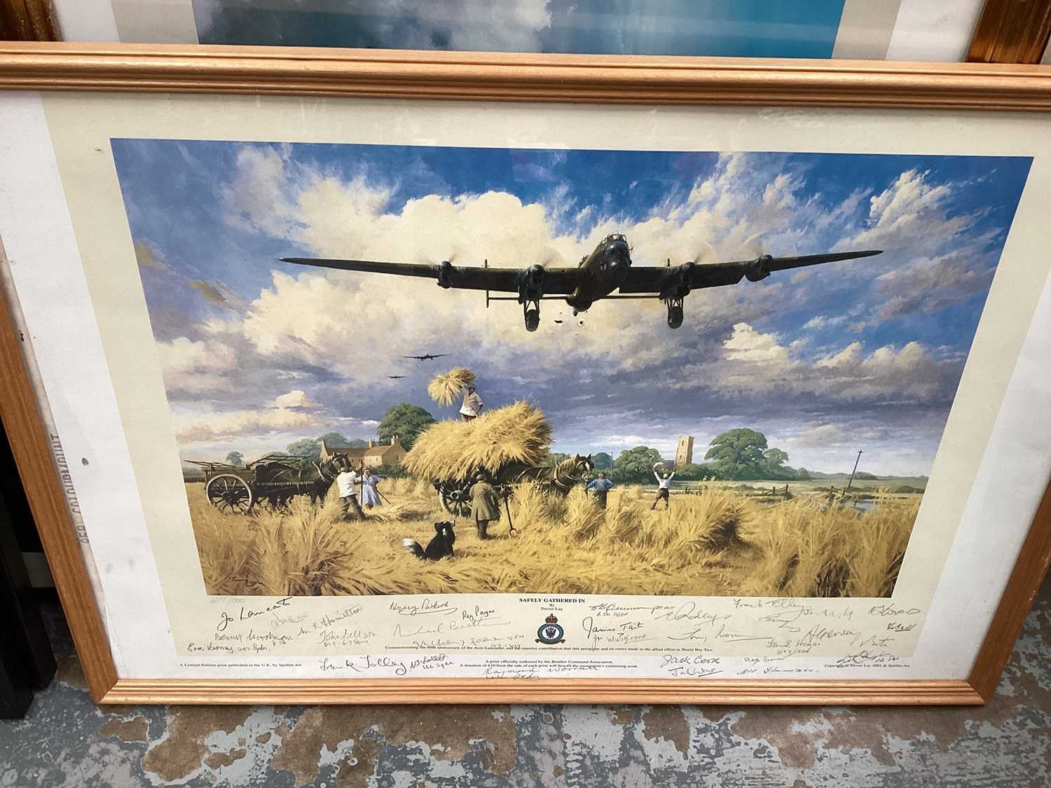 Large collection of aviation prints including some signed limited edition (qty) - Image 14 of 26