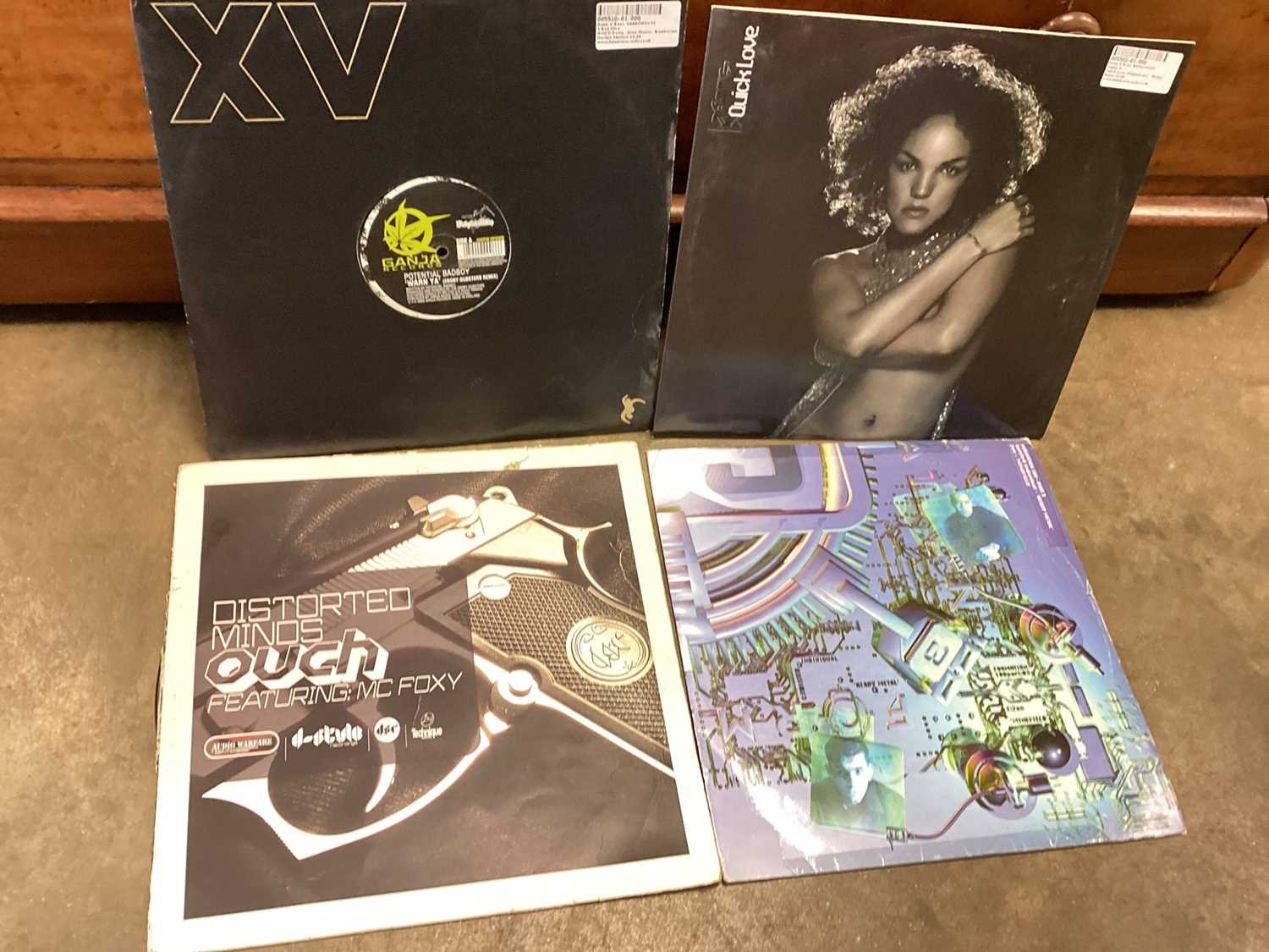 Two boxes of records including Shy FX, Roni Size, Chase & Status, Madonna, Paul Simon etc - Image 5 of 10