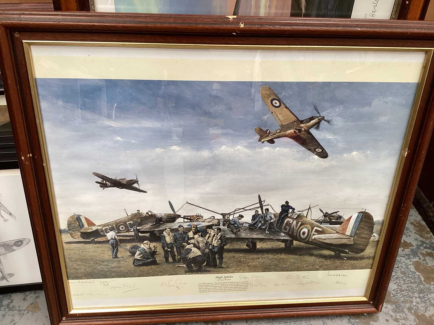 Large collection of aviation prints including some signed limited edition (qty) - Image 9 of 26