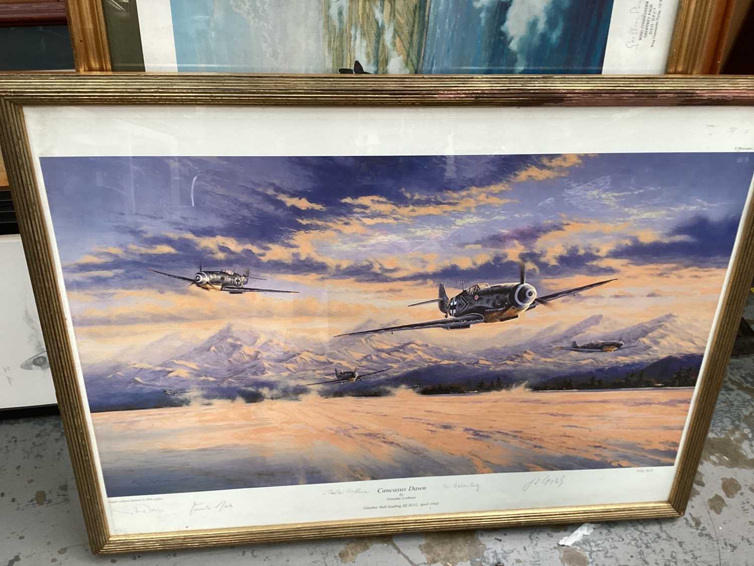 Large collection of aviation prints including some signed limited edition (qty) - Image 3 of 26