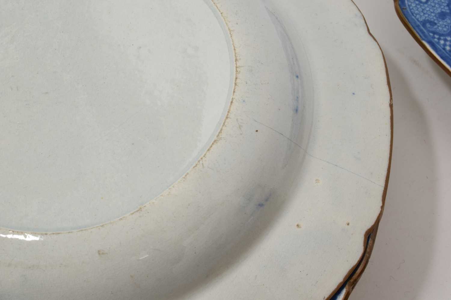 Set of ten early 19th century Swansea dishes - Image 6 of 6