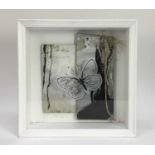 Two works by Steve Joyce, Contemporary, mixed media - 'In Nature' and ‘The Stem’, both signed