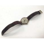 1950s Trebex 9ct gold cased wristwatch