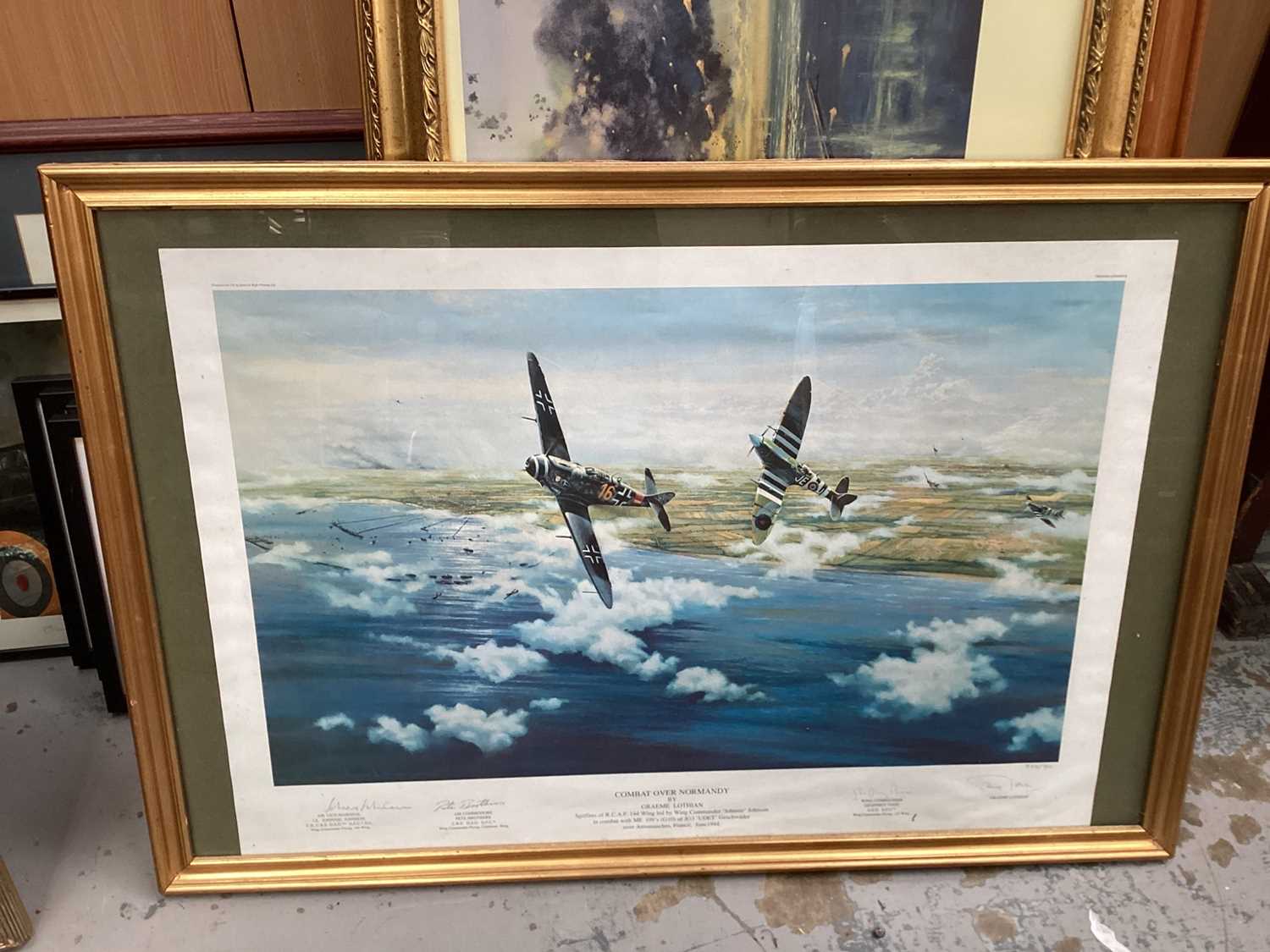 Large collection of aviation prints including some signed limited edition (qty) - Image 4 of 26