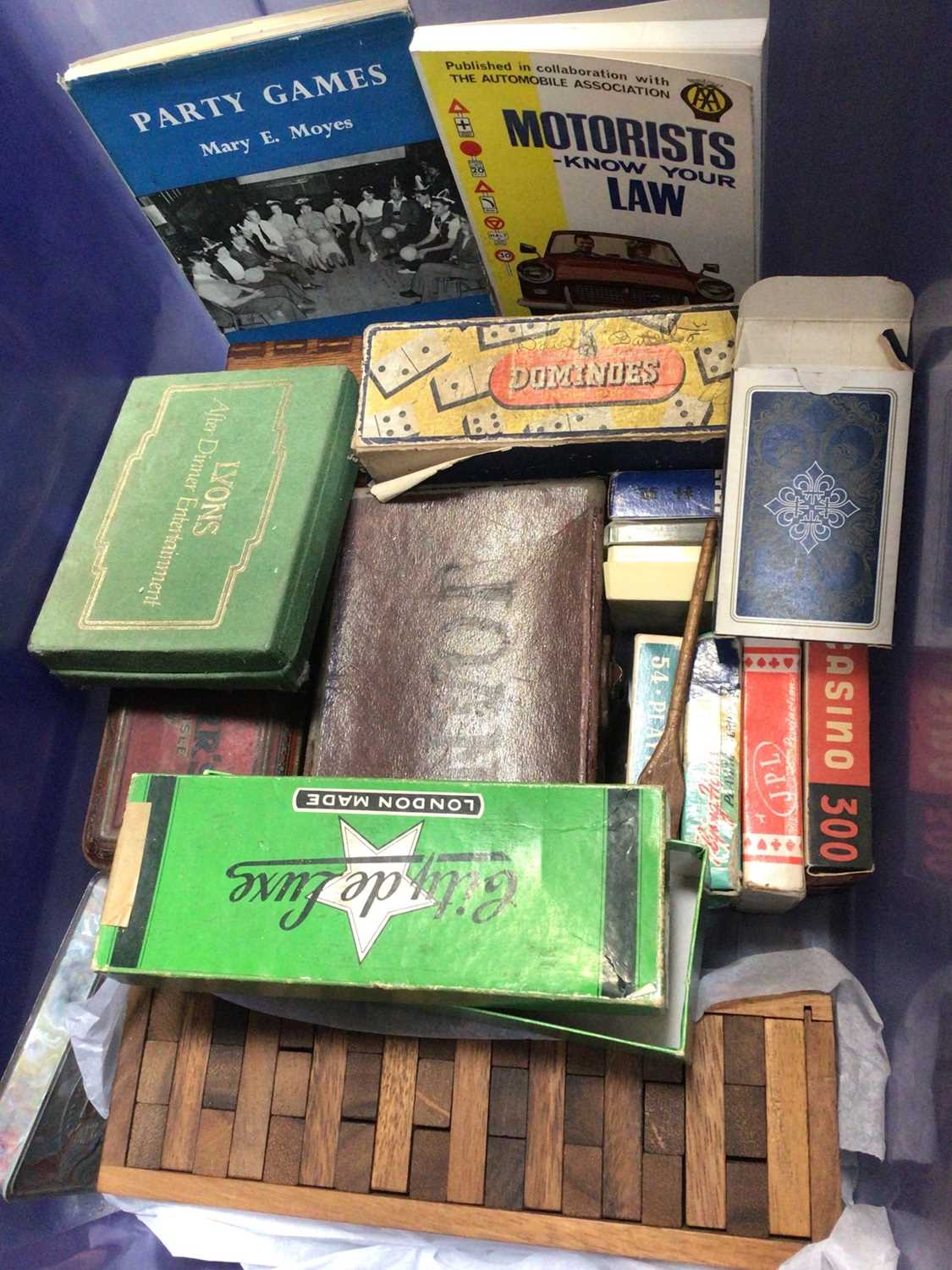 Various books including a collection of railway related, together with some vintage games (3 boxes - Image 3 of 4