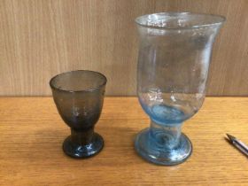 Two pieces of Eastern glassware