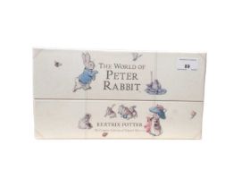 The World of Peter Rabbit by Beatrix Pottery - boxed set of books