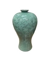 Korean Celadon glazed vase