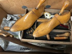 Lot vintage hand tools and sundries