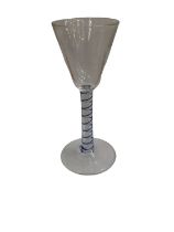 Georgian style wine glass