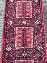 Tabriz part silk runner