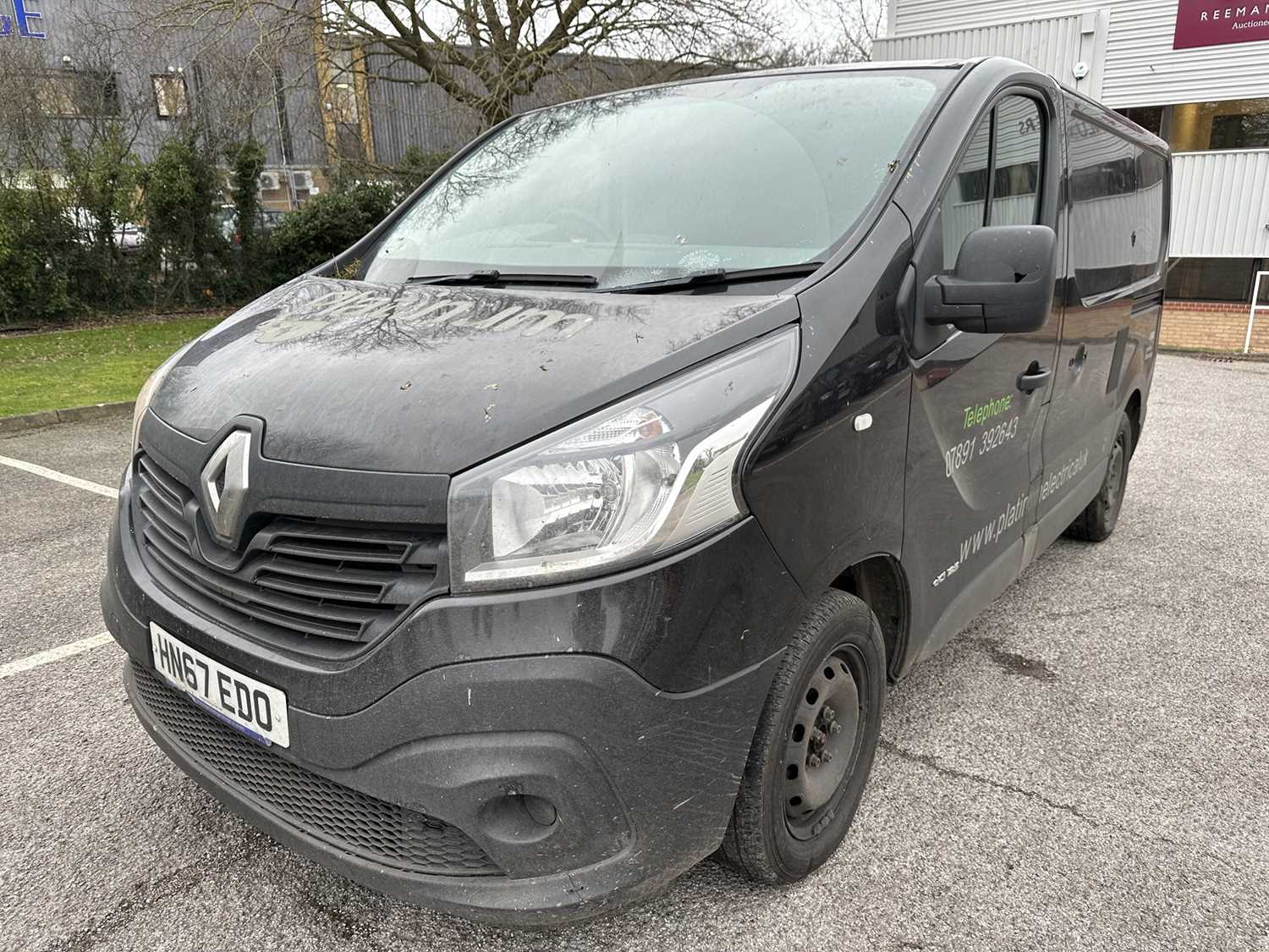 By direction of The Insolvency Service 2017 Renault Trafic SWB SL27 ENERGY 1.6 DCi 125 Business pane