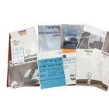 Collection of 1960s and 70s Mercedes - Benz sales brochures, price lists and related ephemera (appro