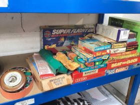 Large collection of board games including Monopoly, Cluedo etc and other toys