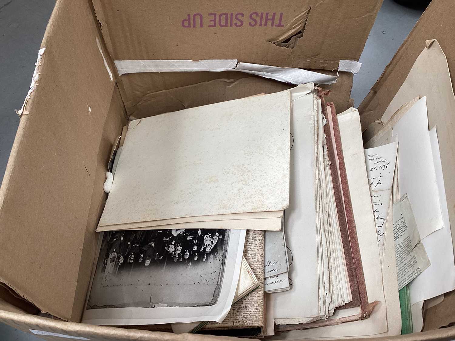 Two boxes of mixed ephemera to include postcards and photographs. - Image 18 of 24