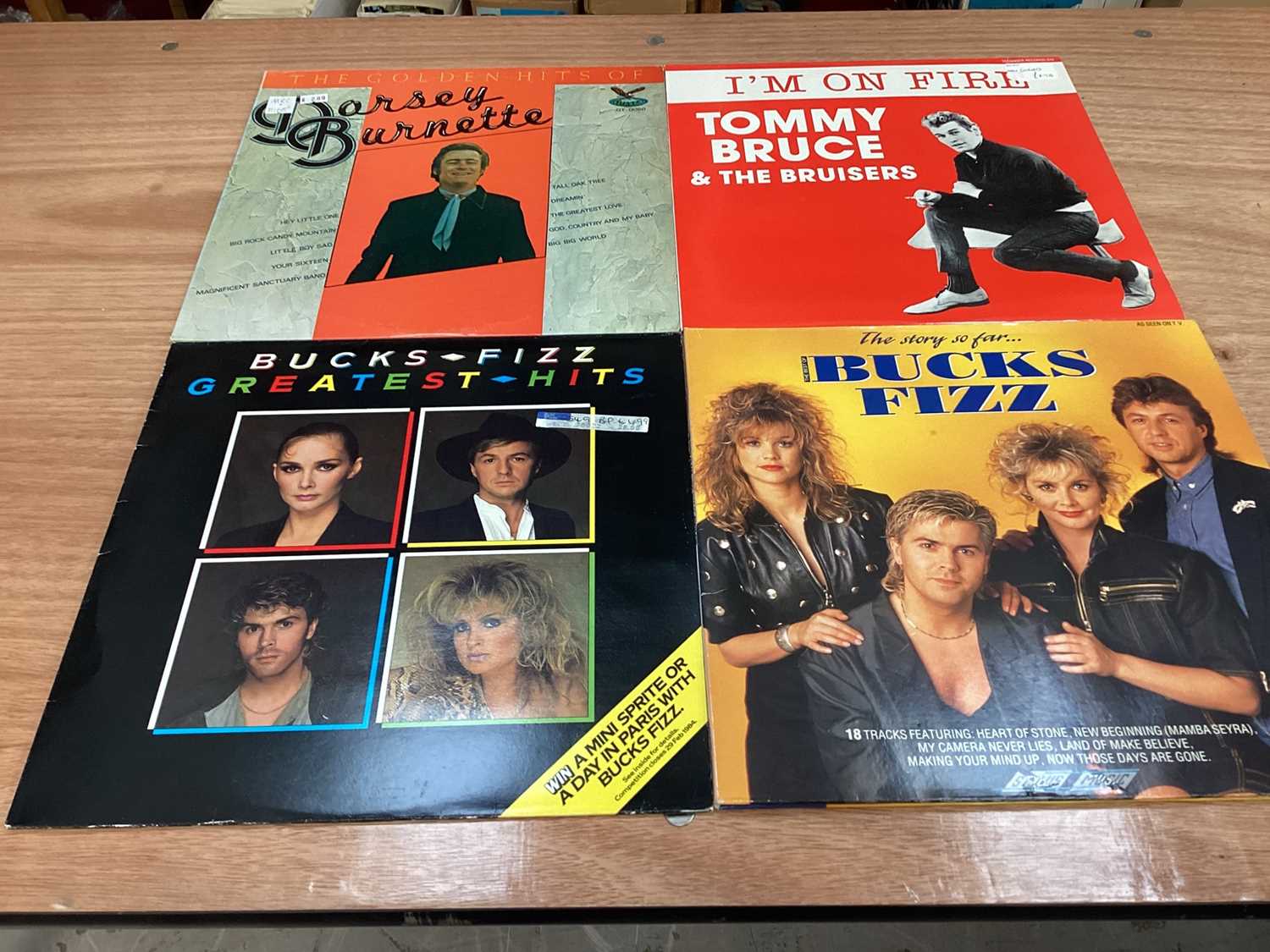 Three retro storage units of LP records including Pat Benatar, Cliff Bennet and the Rebel Rousers, T - Image 20 of 26