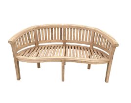 Lutyens style garden bench