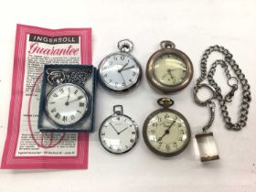 Group of vintage pocket watches