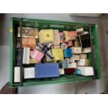 One box of assorted vintage perfumes.