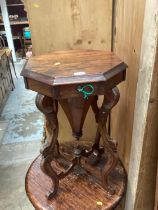 19th century rosewood work table