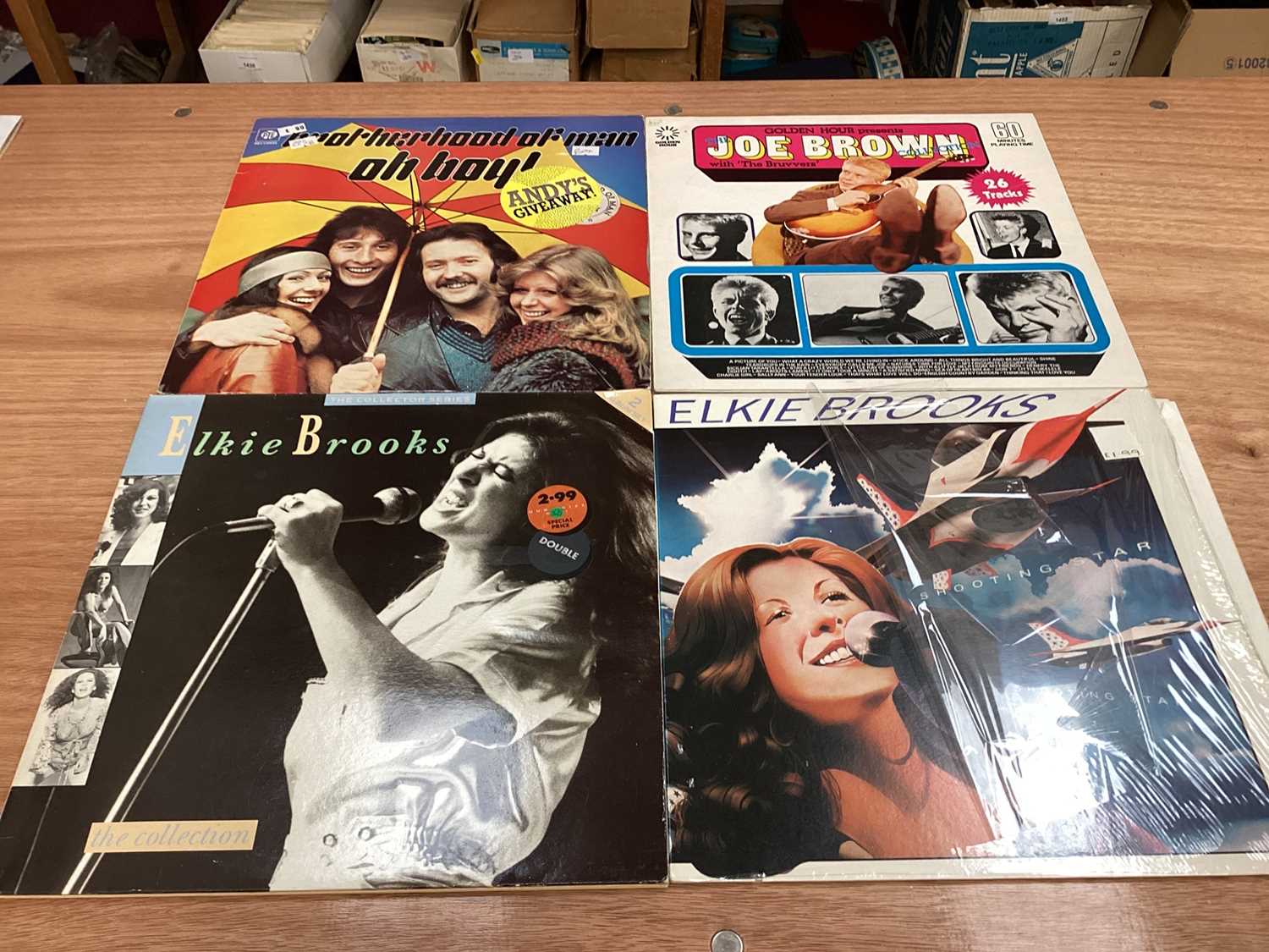 Three retro storage units of LP records including Pat Benatar, Cliff Bennet and the Rebel Rousers, T - Image 21 of 26