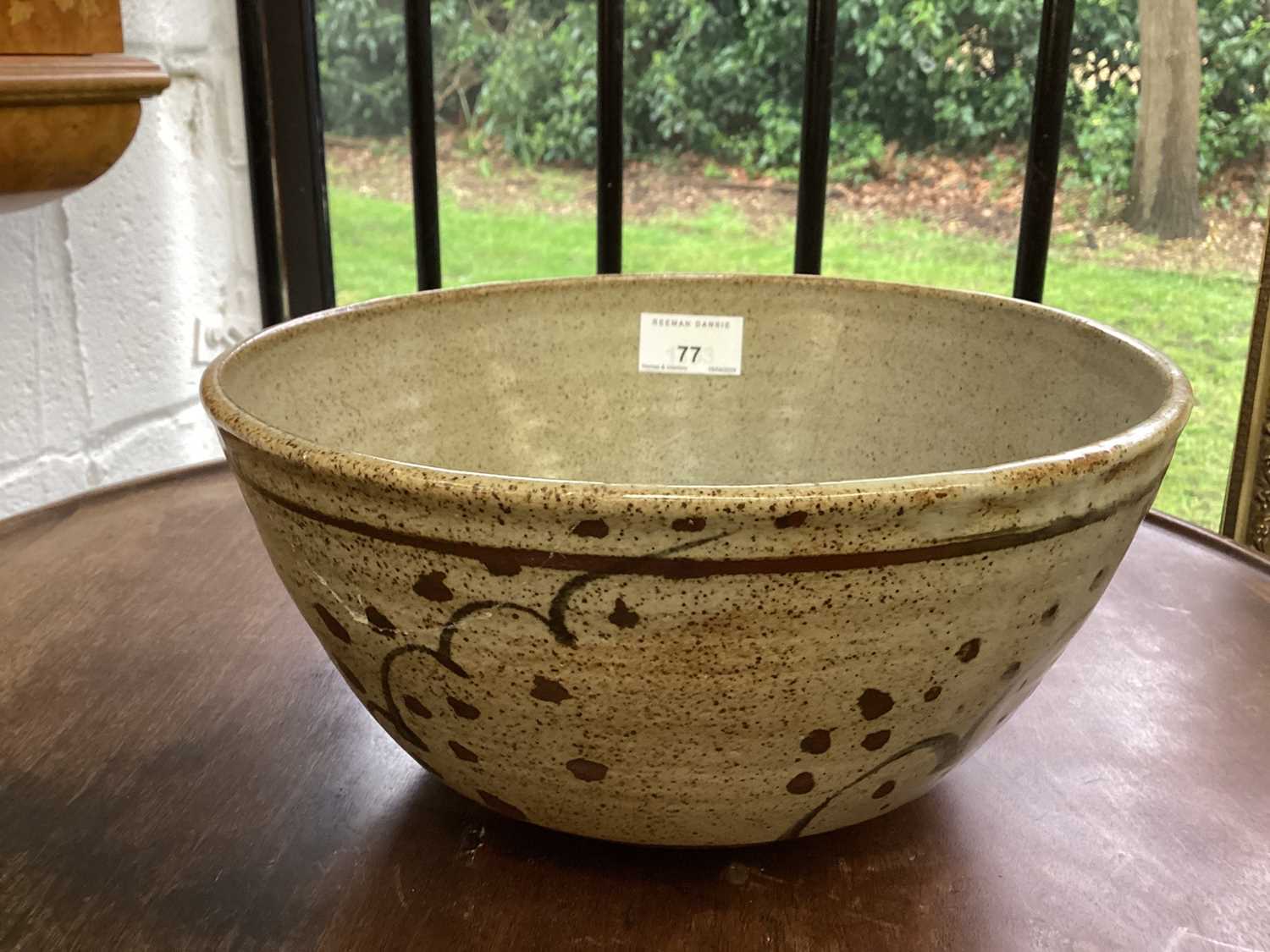 Collection of Leach St Ives pottery, including lidded tureen, four plates and six side plates, two s - Image 16 of 19