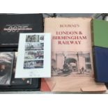 Bourne's London & Birmingham Railway book, Tomorrow Never Dies limited edition video box set and two