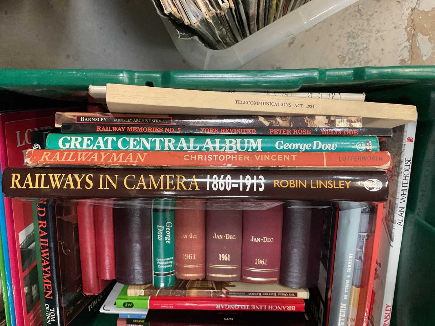 Two boxes of mostly railway related books - Image 3 of 3