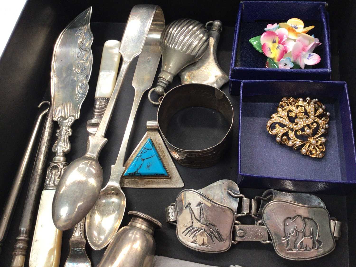 Silver items, jewellery and bijouterie - Image 2 of 7