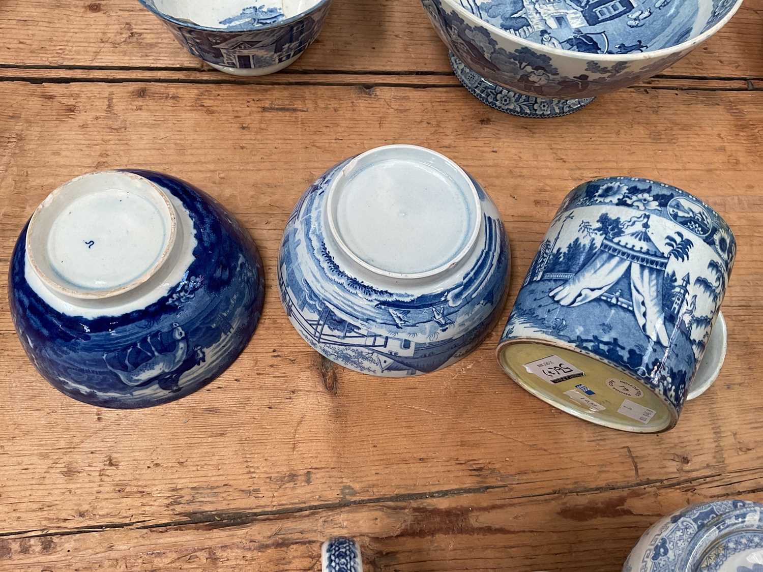 Group of 19th century blue and white transfer printed china - Image 3 of 4