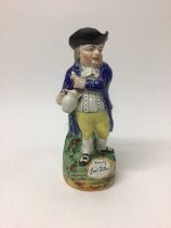 Staffordshire ‘Hearty Good Fellow’ jug