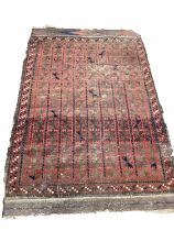 Two Eastern rugs, 172cm x 113cm and 146cm x 100cm