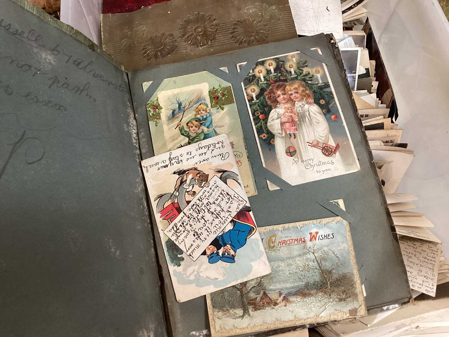 Five boxes of mixed ephemera to include photograph albums. - Image 2 of 19