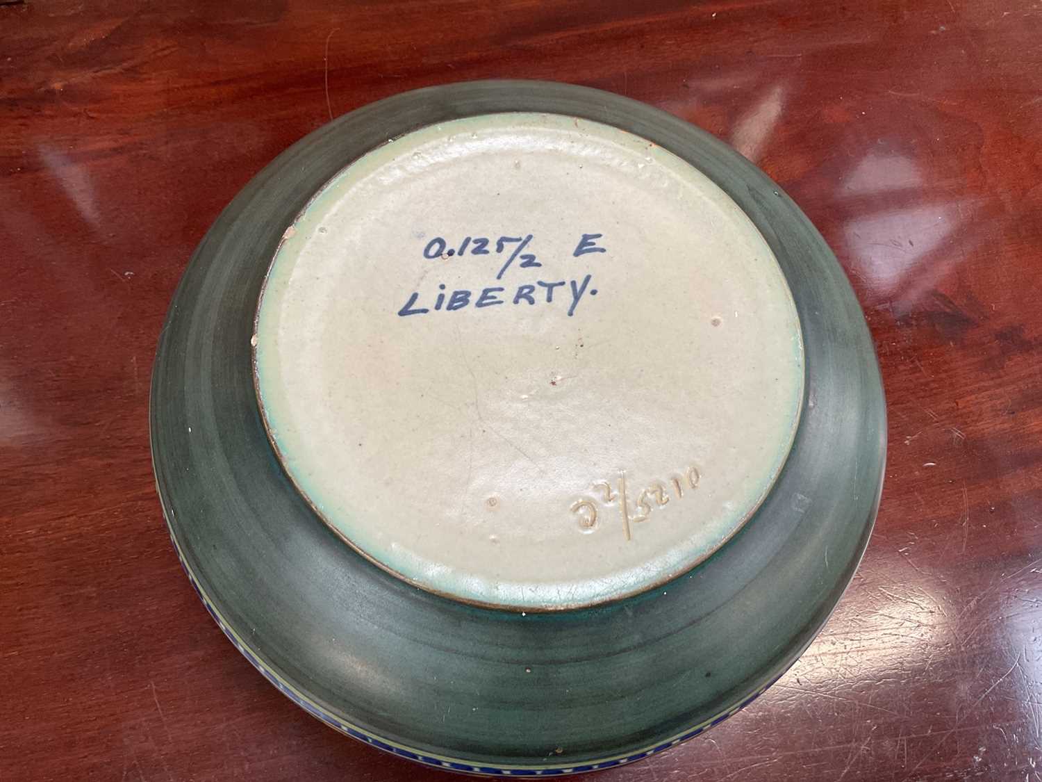 Liberty bowl by Gouda pottery for Liberty of London - Image 2 of 2