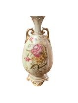 Royal Worcester blush ivory vase, other ceramics