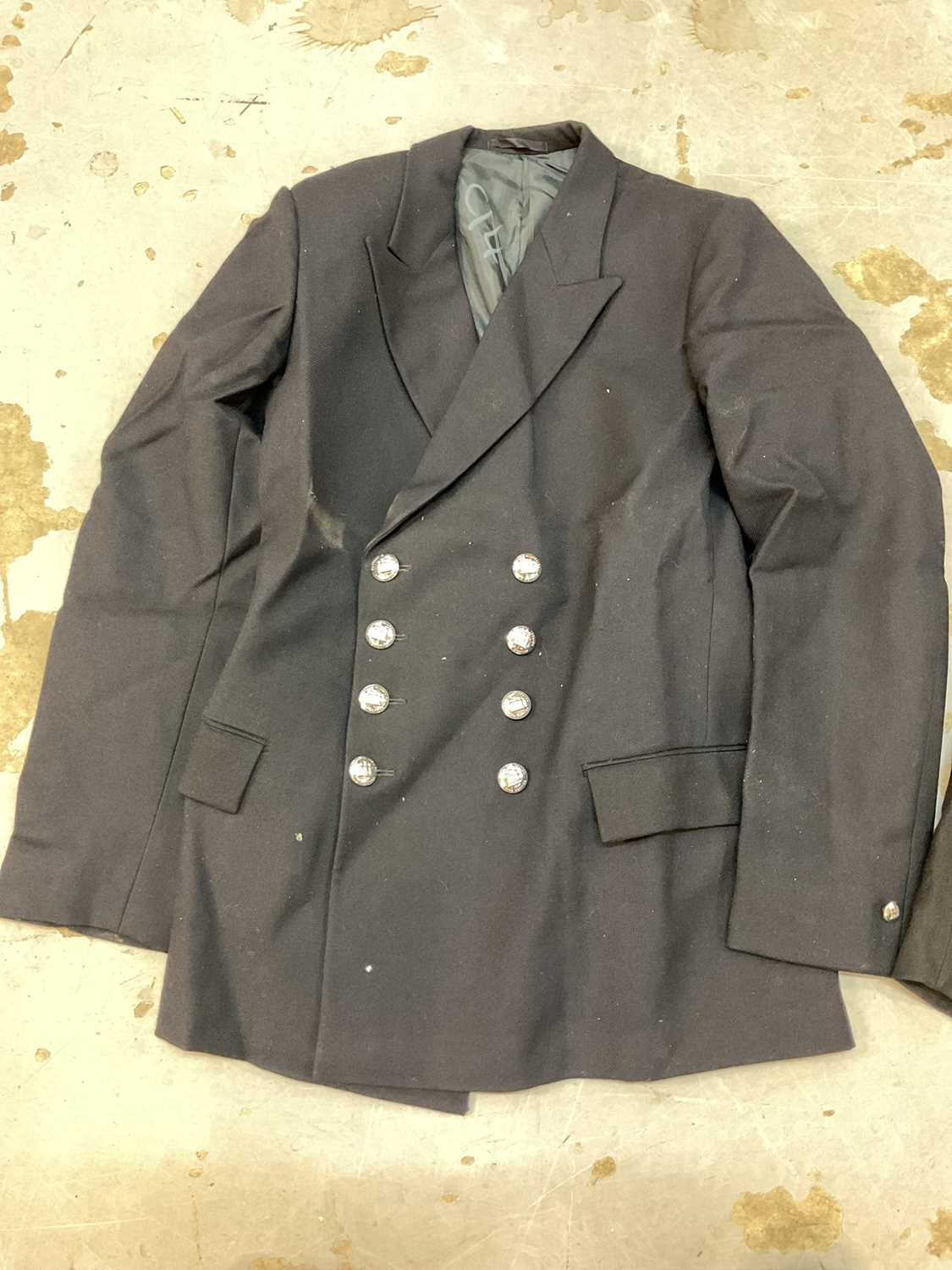 Group of 1950s and later British Fire Brigade uniform to include tunics and trousers (qty) - Image 2 of 4