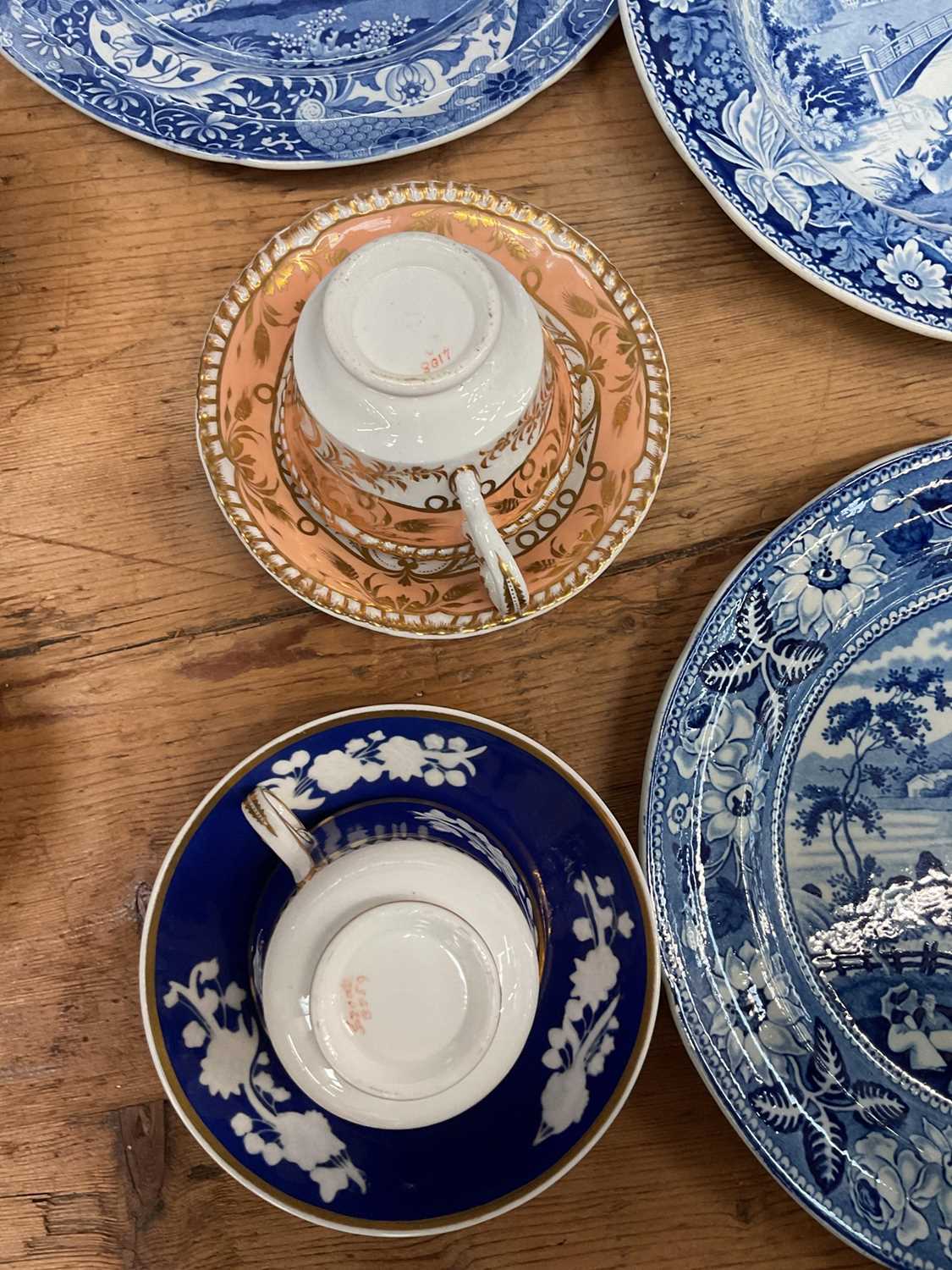 Group of 19th century blue and white transfer printed china - Image 7 of 7