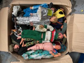 One box of Action Man figures and accessories