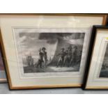 Four coloured engravings of Napoleon - 2 black and white and 2 coloured - Elba and Porto Ferrato, pr