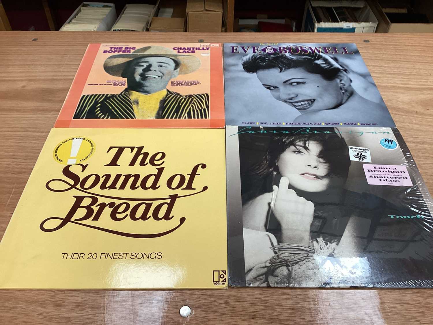 Three retro storage units of LP records including Pat Benatar, Cliff Bennet and the Rebel Rousers, T - Image 24 of 26
