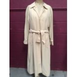 Two vintage Aquascutum women's trench coats