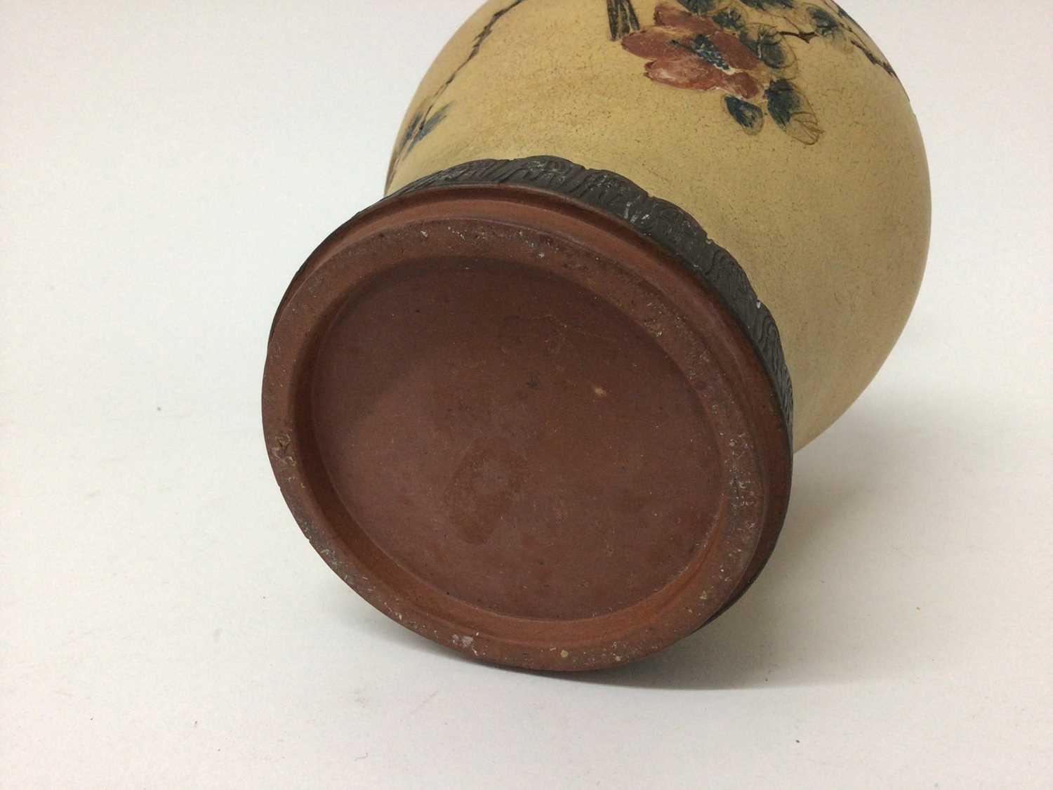 Yixing pottery vase - Image 4 of 4