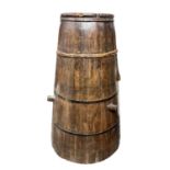 Large decorative bound barrel