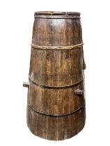 Large decorative bound barrel