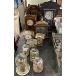 Collection of mantel clocks