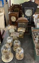 Collection of mantel clocks