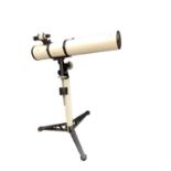 Amateur astronomer telescope on tripod