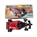 Hasbro Action Man Mission Grand Prix, boxed, plus motorcycle, two action figures and captain Scarlet